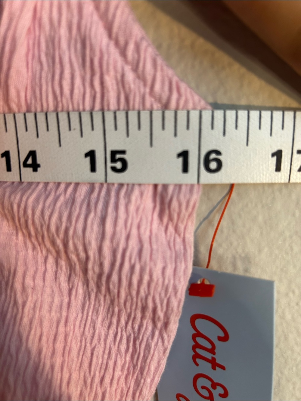 Cat & Jack Pink Knot-Shoulder Bandeau Tank - Picture 6 of 8
